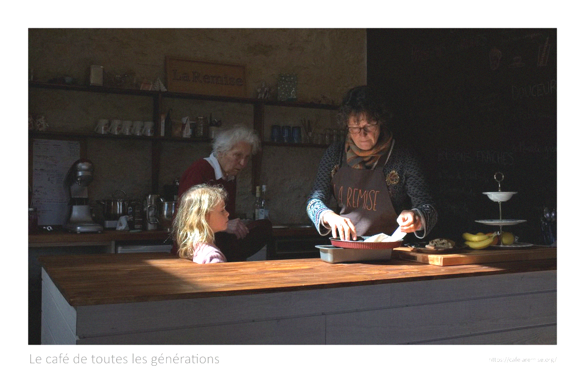 La café de toutes les générations